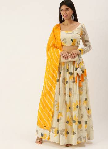 Simple And Elegant Lehenga Is Here In All Over Pretty Colored.These Lehenga And Blouse Are Fabricated On Georgette Based Pair With Georgette Dupatta.Its Beautified With Designer Work.