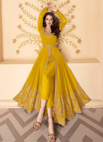 Grab These Designer Suit in All Over Pretty Colored Pair With Bottom And Dupatta.These Suit is Fabricated On Georgette Pair With Dull Santoon Bottom And Georgette Dupatta.Its Beautified With Heavy Designer Embroidery Work.