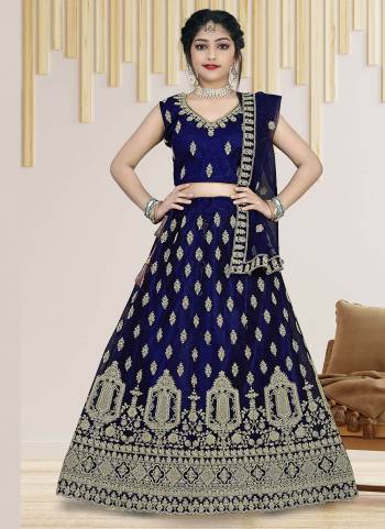 Grab These Beautiful Lehenga Choli in All Over Fine Colored.These Lehenga And Blouse Are Fabricated On Net Pair With Net Dupatta.Its Beautified With Designer Embroidery Work.