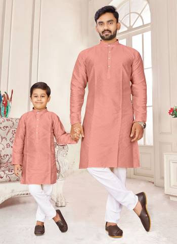 Take your ethnic style quotient to the next level by wearing this fashionable kurta set.Its Come With Silk Jacquard Fabricated Pair With Cotton Fabric Payjama.Buy Now