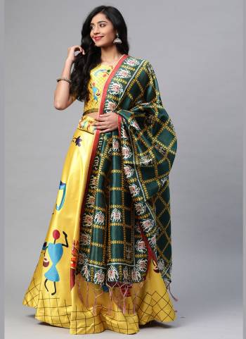 For A Pretty Look , Grab These Lehenga in Fine Colored Come With Bouse And Dupatta.These Lehenga And Blouse Are Fabricated On Art Slk Pair With Art Silk Dupatta.Its Beautified With Designer Digital Printed.