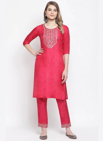 This Festive Season Look Beautiful And Feel comfortable In Beautiful Colored Kurti With Pant.These Kurti And Pant Are Fabricated On Silk Blend.Its Beautified With Designer Sequance Embroidery Work.Its Available In All Regular Size.