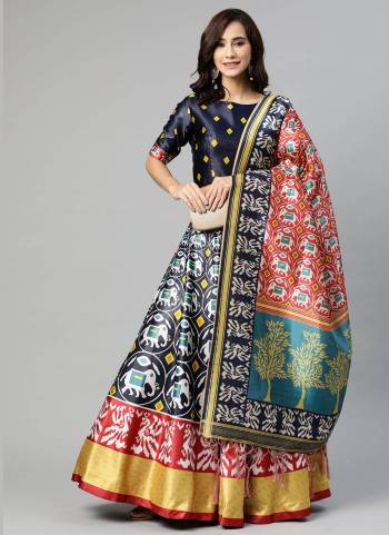 For A Different look,Grab These Fancy Lehenga in All Over Fine Colored.These Lehenga And Blouse Are Fabricated on Art Silk Pair With Art Silk Dupatta.Its Beautified With Designer Digital Printed.Buy Now These Amazing Collection.