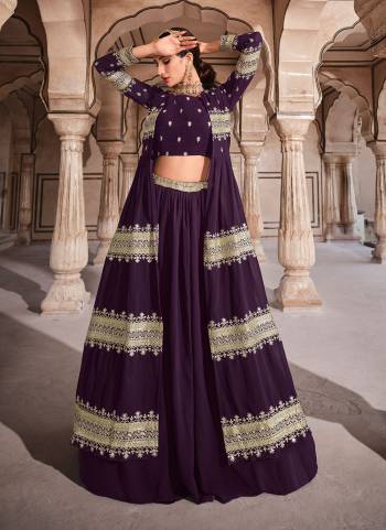 For A Designer Look , Grab These Heavy Designer Lehenga in All Over Fine Colored.These Lehenga is Fabricated On Georgette Pair With Georgette Blouse.Its Beautified With Heavy Designer Work.