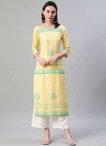 Buy These Casual Wear Kurti in Beautiful Colored Come With Rayon Fabricated With Designer Foil Printed.its Available in All Regular Size.Buy Now.