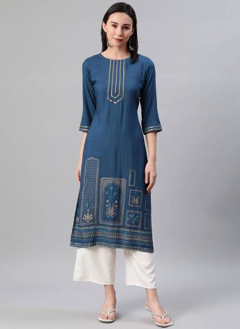 Buy These Casual Wear Kurti in Beautiful Colored Come With Rayon Fabricated With Designer Foil Printed.its Available in All Regular Size.Buy Now.