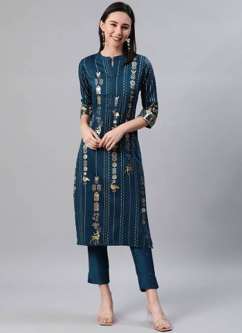 Buy These Casual Wear Kurti in Beautiful Colored Come With Rayon Fabricated With Designer Foil Printed.its Available in All Regular Size.Buy Now.