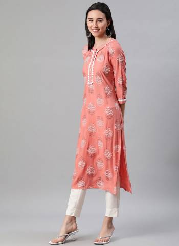 Buy These Casual Wear Kurti in Beautiful Colored Come With Rayon Fabricated With Designer Foil Printed.its Available in All Regular Size.Buy Now.