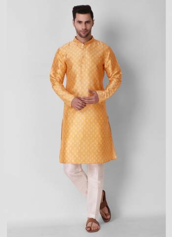 Take your ethnic style quotient to the next level by wearing this fashionable kurta set.Its Come With Art Silk Fabricated Pair With Art Silk Fabric Payjama.Buy Now