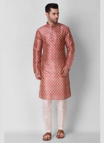 Take your ethnic style quotient to the next level by wearing this fashionable kurta set.Its Come With Art Silk Fabricated Pair With Art Silk Fabric Payjama.Buy Now