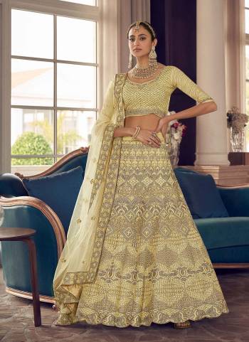 For A Designer Look,Grab These Heavy Deigner Lehenga in All Over Beautiful Colored.These Lehenga is Fabricated On Crepe Pair With Crepe Blouse And Soft Net Dupatta.Its Beaitified With Heavy Designer Work.