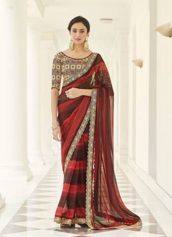 For A Designer Look ,Grab These Saree in All Over Fine Colored Pair With Designer Blouse.These Saree is Fabricated on Art Silk Based Pair With Organza Blouse.Its Beautified With Heavy Designer Work.