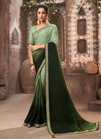 Attrective This Good Looking Saree in All Over Beautiful Colored Pair With Matching Colored Blouse.These Saree is Fabricated On Chinon Crush Pair With Fancy Blouse.Its Beautified With Designer Work.