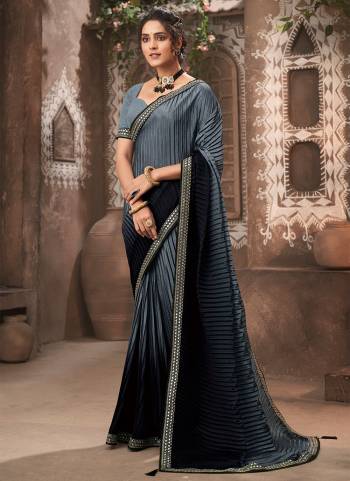 Attrective This Good Looking Saree in All Over Beautiful Colored Pair With Matching Colored Blouse.These Saree is Fabricated On Chinon Crush Pair With Fancy Blouse.Its Beautified With Designer Work.