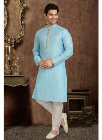 Take your ethnic style quotient to the next level by wearing this fashionable kurta set.Its Come With Jacquard Silk Fabricated Top And Supion Silk Bottom.Buy Now These Amazing Collection.