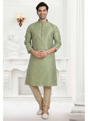 Take your ethnic style quotient to the next level by wearing this fashionable kurta set.Its Come With Jacquard Silk Fabricated Top And Supion Silk Bottom.Buy Now These Amazing Collection.