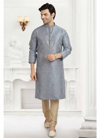 Take your ethnic style quotient to the next level by wearing this fashionable kurta set.Its Come With Jacquard Silk Fabricated Top And Supion Silk Bottom.Buy Now These Amazing Collection.