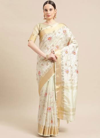 For A Pretty Look , Grab These Saree in All Over Fine Colored.These Saree And Blouse Are Fbaricated on Cotton Paper Silk.Its Beautified With Wevon Designer,Embroidery Work. 