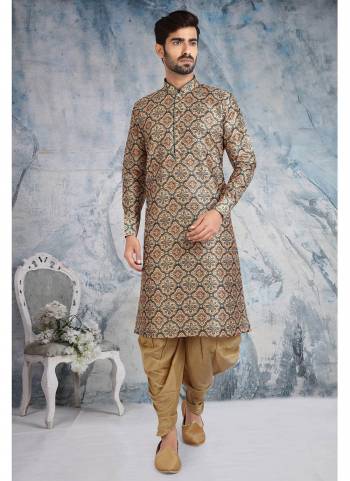 Take your ethnic style quotient to the next level by wearing this fashionable kurta set.Its Come With Banarasi Silk Fabricated Top And Art Silk Bottom.Buy Now These Amazing Collection.