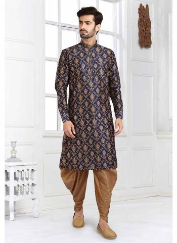 Take your ethnic style quotient to the next level by wearing this fashionable kurta set.Its Come With Banarasi Silk Fabricated Top And Art Silk Bottom.Buy Now These Amazing Collection.