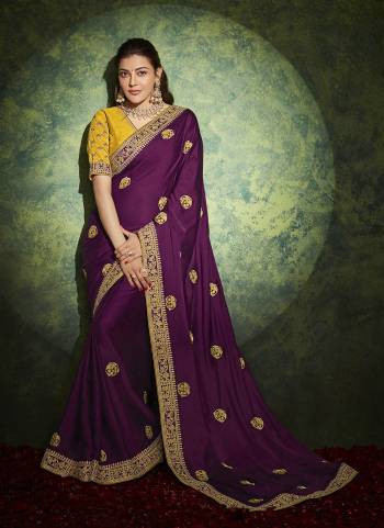 Grab These Designer Saree in All Over Fine Colored Pair With Pretty Colored Blouse.These Saree is Fabricated On Shimmer Silk Pair With Satin Blouse.Its Beautified With Heavy Designer Work