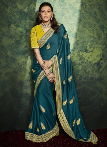 Grab These Designer Saree in All Over Fine Colored Pair With Pretty Colored Blouse.These Saree is Fabricated On Shimmer Silk Pair With Satin Blouse.Its Beautified With Heavy Designer Work