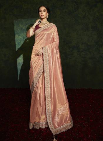 Grab These Designer Saree in All Over Fine Colored Pair With Pretty Colored Blouse.These Saree is Fabricated On Shimmer Silk Pair With Satin Blouse.Its Beautified With Heavy Designer Work