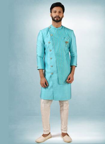 Take your ethnic style quotient to the next level by wearing this fashionable kurta set.Its Come With Art Silk Fabricated Top And Art Silk Bottom.Buy Now These Amazing Collection