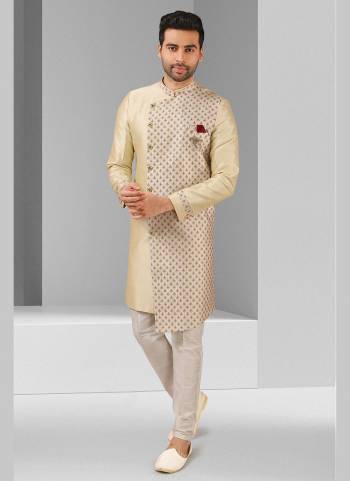 Take your ethnic style quotient to the next level by wearing this fashionable kurta set.Its Come With Art Silk Fabricated Top And Art Silk Bottom.Buy Now These Amazing Collection