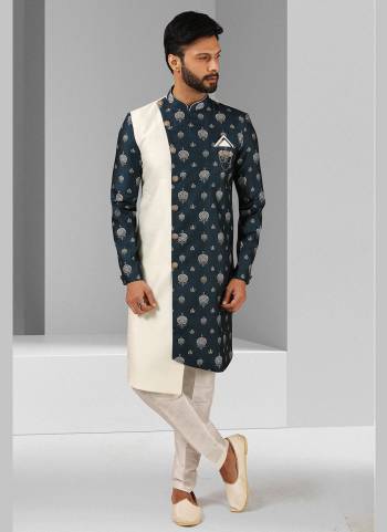 Take your ethnic style quotient to the next level by wearing this fashionable kurta set.Its Come With Art Silk Fabricated Top And Art Silk Bottom.Buy Now These Amazing Collection