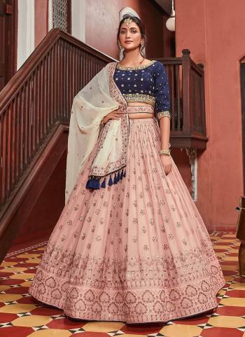 Grab These Heavy Designer Lehenga Choli in Beautiful Colored Pair Wth Designer Blouse And Dupatta.These Lehenga is Fabricated On Georgette Pair With Doli Slk Blouse And Silk Dupatta.Its Beautified With Heavy Designer Work.