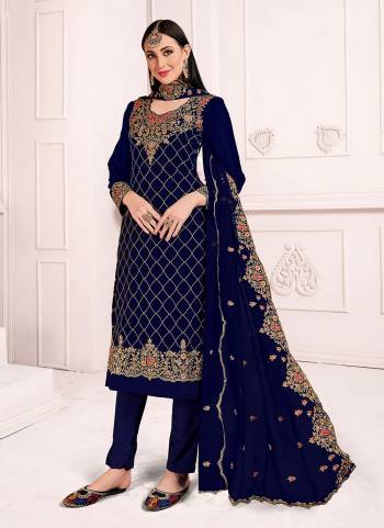 Grab These Beautiful Suit in Fine Colored.These Top is Fabricated On Georgette Pair With Santoon Bottom And Georgette Dupatta.Its Beautified With Heavy Designer Embroidery And Stone Work.