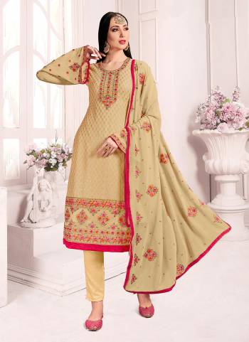 Grab These Beautiful Suit in Fine Colored.These Top is Fabricated On Georgette Pair With Santoon Bottom And Georgette Dupatta.Its Beautified With Heavy Designer Embroidery And Stone Work.