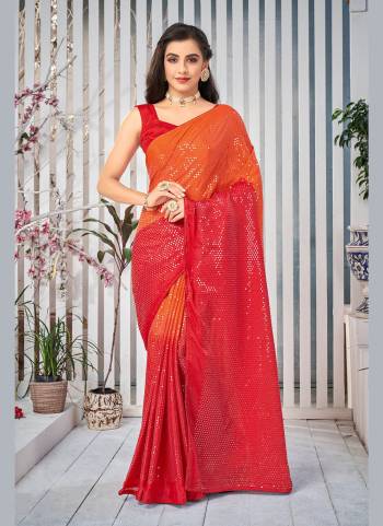 Enhance Your Beauty Wearing This Saree In Lovely Color Paired With Blouse. This Saree is Fabricated on Chiffon Pair WIth Dupion Silk Blouse.Its Beautified With Designer Work.