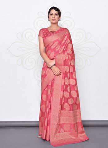 Celebrate This Festive Season Wearing This Saree in Fine Colored.These Saree And Blouse Are Fabricated On Lukhnowi Cotton Based.Its Beautified With Heavy Wevon  Designer Work.