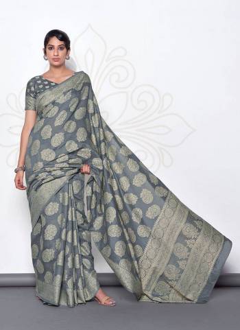 Celebrate This Festive Season Wearing This Saree in Fine Colored.These Saree And Blouse Are Fabricated On Lukhnowi Cotton Based.Its Beautified With Heavy Wevon  Designer Work.