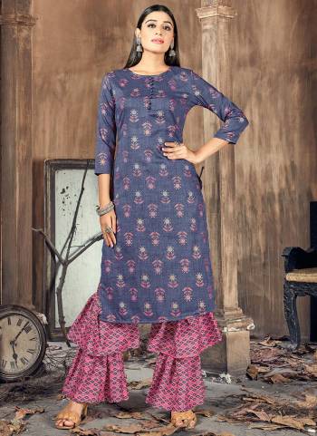 Grab These Readymade Collection in Beautiful Colored.These Top is Fabricated On Rayon Pair With Rayon Bottom.Its Beautified With Designer Printed Work.Its Available In All Regular Size.