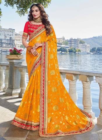 Looking Beautiful,Grab These Saree in Fine Colored.These Saree And Blouse Are Fabricated On Art Silk Based.Its Beautified With Heavy Embroidery Work.