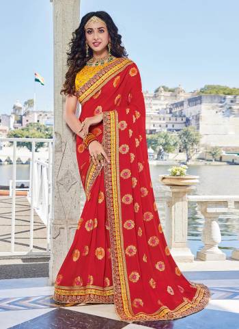 Looking Beautiful,Grab These Saree in Fine Colored.These Saree And Blouse Are Fabricated On Art Silk Based.Its Beautified With Heavy Embroidery Work.