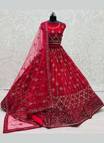 For A Beautiful Look,GrabThese Heavy Designer Lehenga in All Over Fine Colored.These Lehenga And Blouse Are Fabricated On Georgette Pair With Soft Net Blouse.Its Beautified Wth Designer Work.