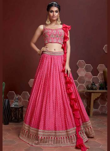 Grab These Designer Look Lehenga in All Over Beautiful Colored.These Lehenga And Blouse Are Fabricated On Chinon Silk Pair With Chinon Silk Dupatta.Its Come With Heavy Designer Work.