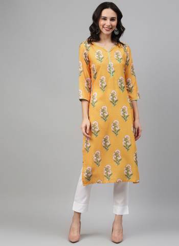 For A Different Look,Grab These kurti in Beautiful Colored.These Kurti is Fabricated On Rayon its Beautified With Designer Printed Work.Its Available in All Regular Size.