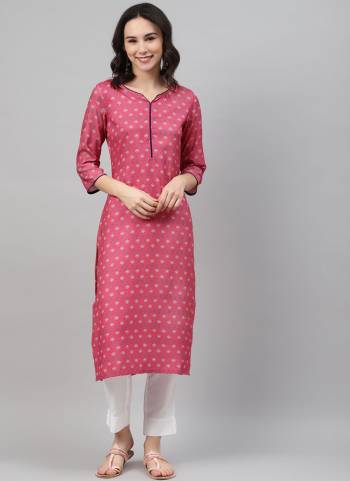 For A Different Look,Grab These kurti in Beautiful Colored.These Kurti is Fabricated On Rayon its Beautified With Designer Printed Work.Its Available in All Regular Size.