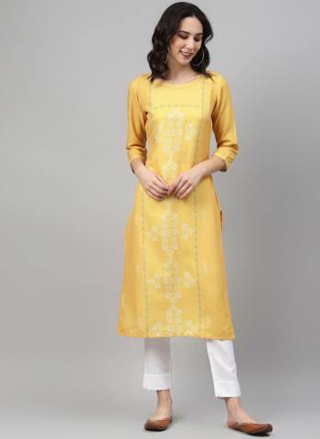 For A Different Look,Grab These kurti in Beautiful Colored.These Kurti is Fabricated On Rayon its Beautified With Designer Printed Work.Its Available in All Regular Size.