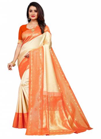 For A Beautiful Look,Grab These Saree in Beautiful Colored Pair With Contrast Color Blouse.These Saree And Blouse Are Fabricated On Cotton.Its Beautified With Heavy Wevon Designer Work.