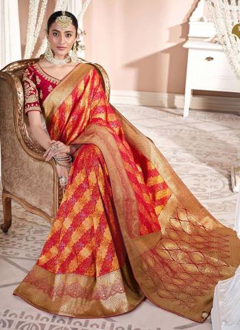 Looking Different in These Beautiful Colored Saree Come With Blouse.These Saree is Fabricated On Silk Pair With Raw Silk Blouse.Its Beautified With Heavy Woven Designer,Embroidery Work Blouse.