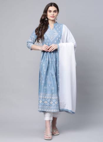 Grab These Beautiful Readymade Kurti Come With Bottom.These Kurti And Bottom Are Fabricated On Cotton Pair With Polyster Dupatta.Its Beautified With Designer Printed.Its Available in All Regular Size.