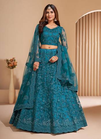 Grab These Designer Lehenga Choli in All Over Beautiful Colored.These Lehenga And Blouse Are Fabricated On Net Pair With Net Dupatta.Its Beautified With Heavy Designer Work.