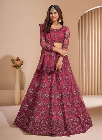 Grab These Designer Lehenga Choli in All Over Beautiful Colored.These Lehenga And Blouse Are Fabricated On Net Pair With Net Dupatta.Its Beautified With Heavy Designer Work.