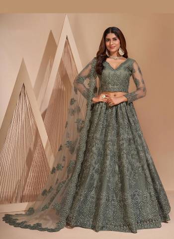 Grab These Designer Lehenga Choli in All Over Beautiful Colored.These Lehenga And Blouse Are Fabricated On Net Pair With Net Dupatta.Its Beautified With Heavy Designer Work.